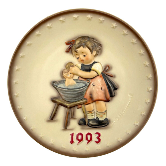 Vtg Goebel M.J. HUMMEL Annual Plate 1993 23rd Edition in a Series of 25 Hum 289 - Picture 1 of 14